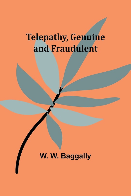 Couverture_Telepathy, Genuine and Fraudulent