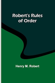 Front cover_Robert's Rules of Order