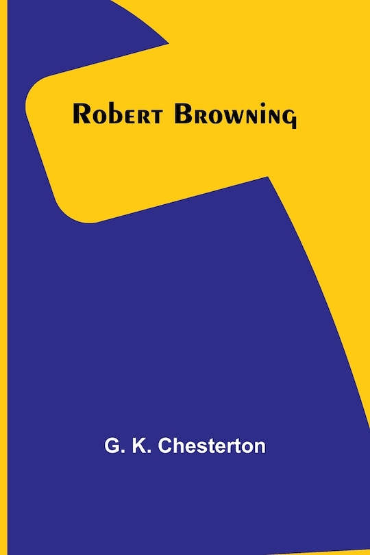 Front cover_Robert Browning