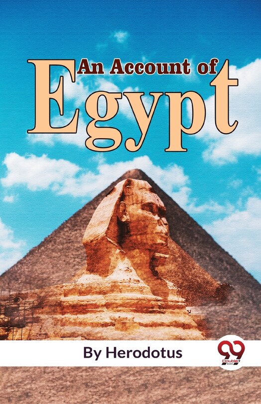 Front cover_An Account Of Egypt