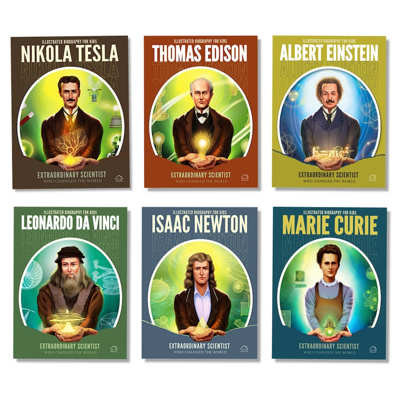 Couverture_Illustrated Biography for Kids: Extraordinary Scientists who Changed the World
