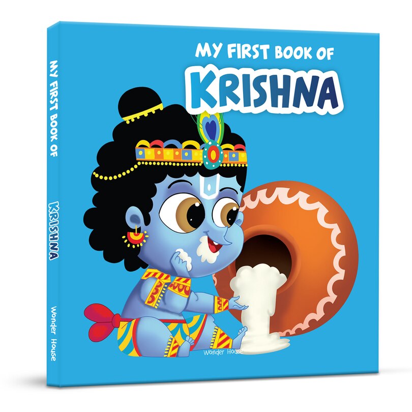 Front cover_My First Book of Krishna
