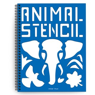 Front cover_Stencil Book: Animal