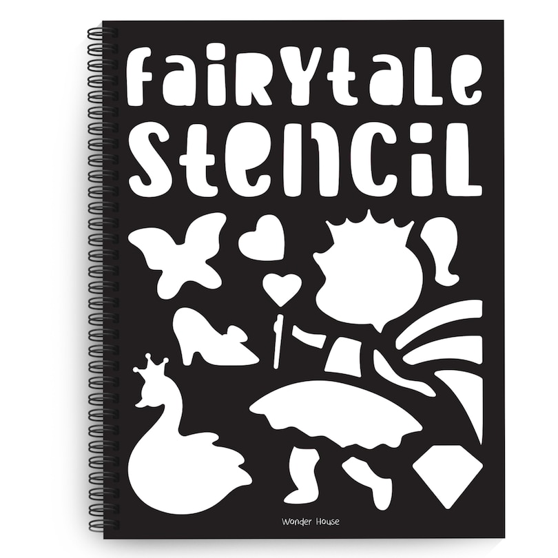 Front cover_Stencil Book: Fairytale