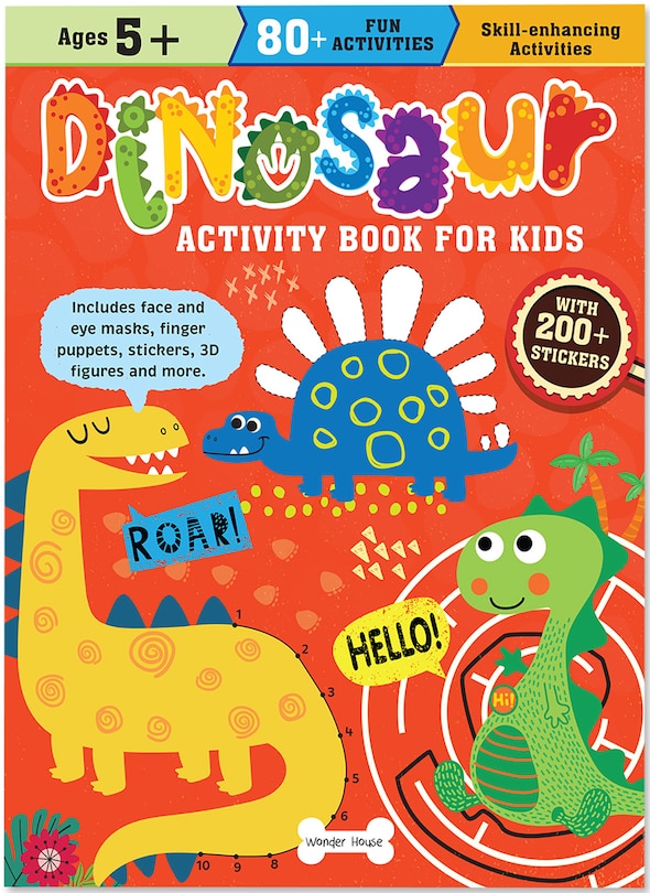 Couverture_Dinosaur Activity Book For Kids