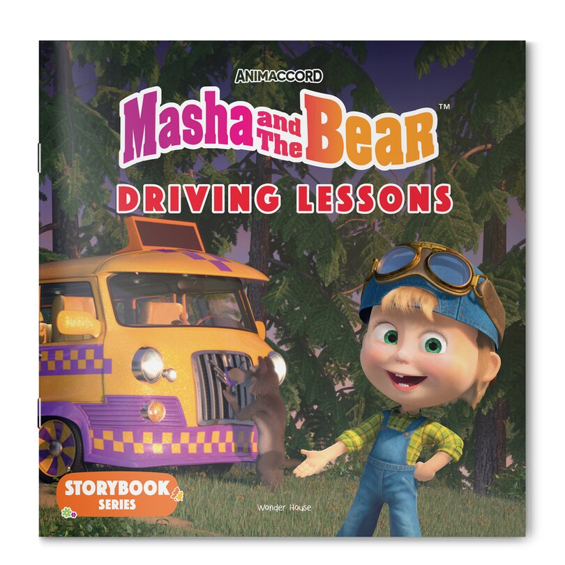 Front cover_Masha and the Bear: Driving Lessons