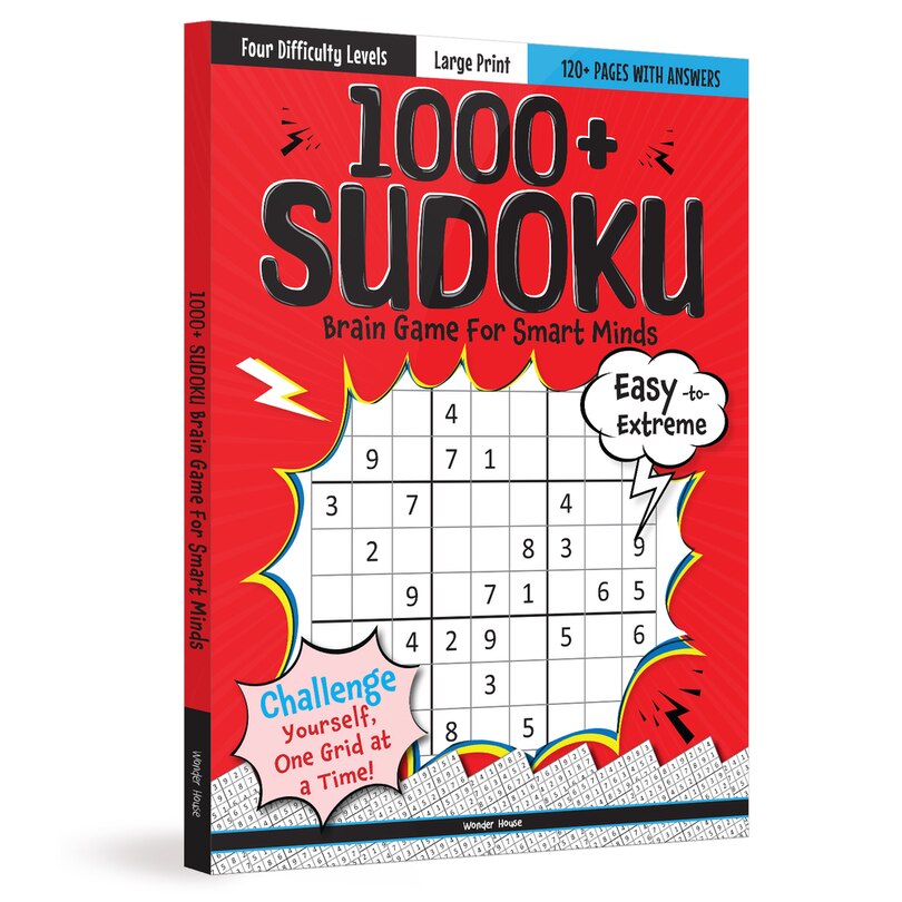 Couverture_1000 + Sudoku Brain Games for Smart Minds