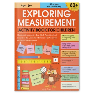 Couverture_Exploring Measurement Activity Book For Children