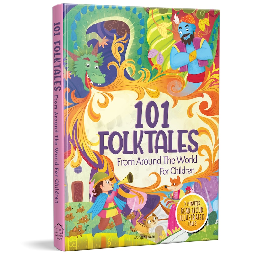Front cover_101 Folktales For Children 5 Minutes Read Aloud Illustrated Tales With Morals