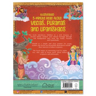 Front cover_Vedas, Puranas and Upanishads - Illustrated 5 Minute Read Aloud