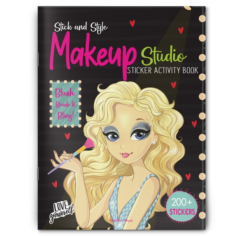 Couverture_Stick and Style - Makeup Studio (Sticker Activity Book)