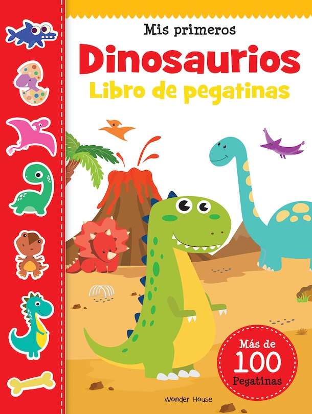 My First Dinosaurs Sticker Book - Spanish Book By Wonder House Books ...