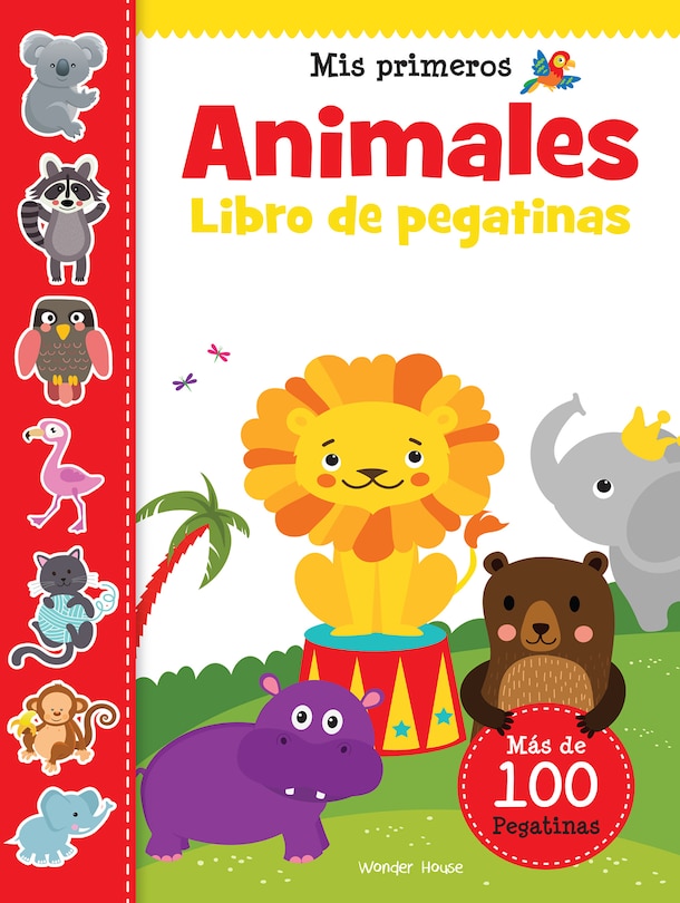 My First Animals Sticker Book - Spanish Book By Wonder House Books ...