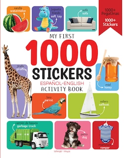 Couverture_1000 Stickers English-Espanol Activity Book