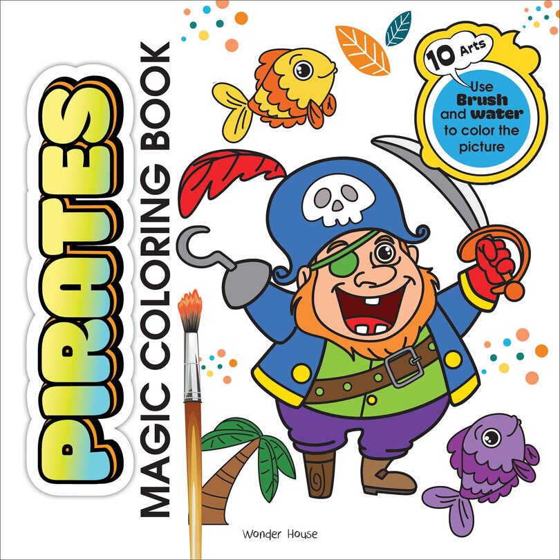 Couverture_Pirates Magic Coloring Book