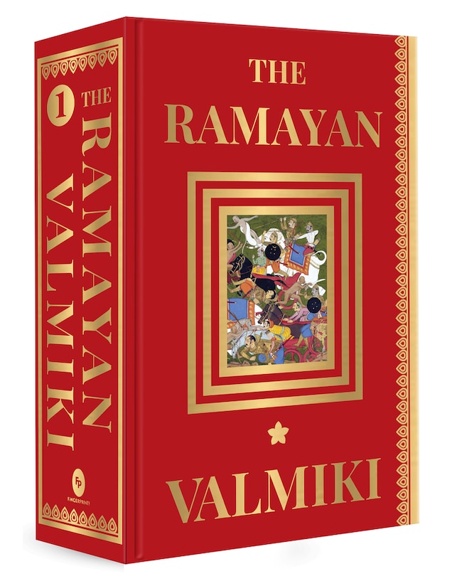 Front cover_The Ramayan of Valmiki (Volume 1) (Deluxe Hardbound Edition)