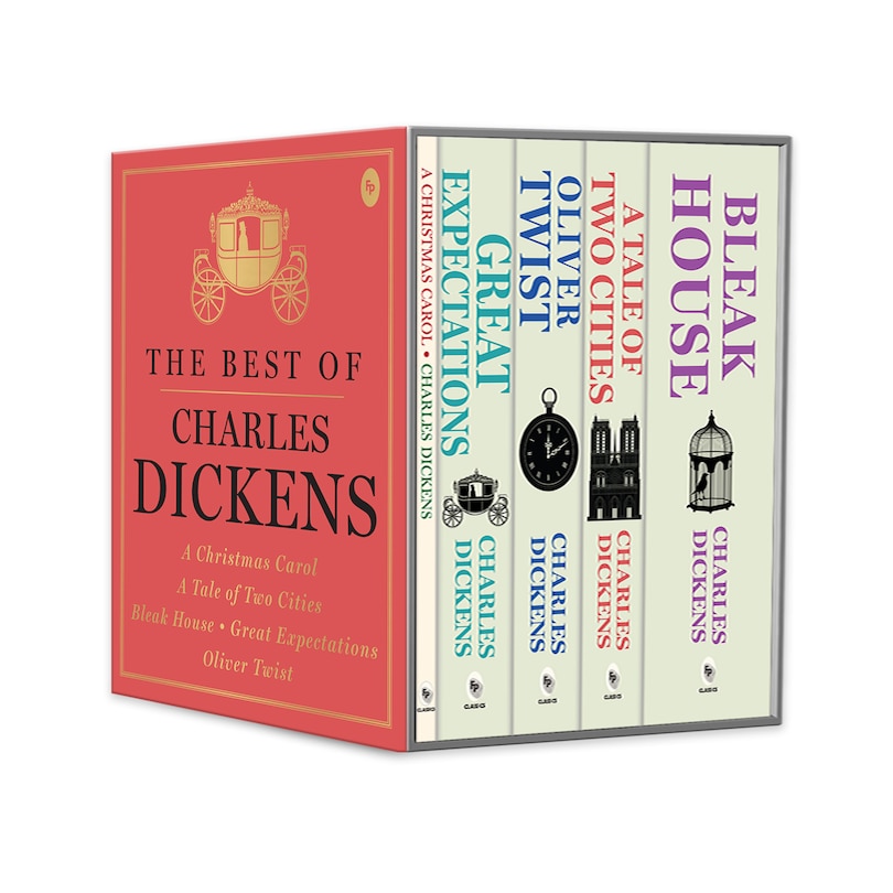Couverture_The Best of Charles Dickens (Boxed Set)