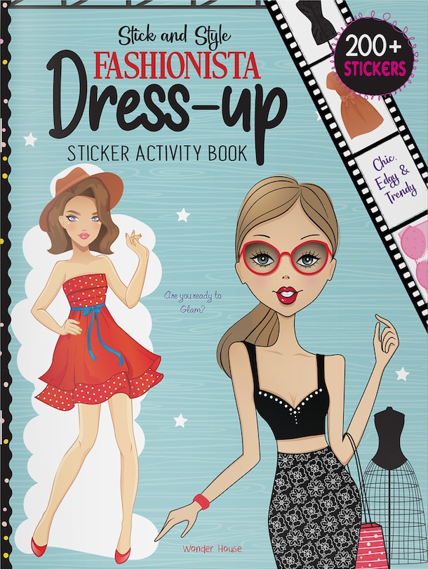 Stick And Style - Fashionista Dress-up (sticker Activity Book) Book By ...