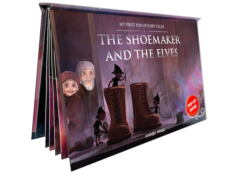 Front cover_My First PopUp Fairy Tales The Shoemaker & The Elves