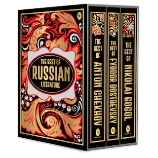 Front cover_The Best of Russian Literature (Deluxe Hardbound Edition/Boxed Set)