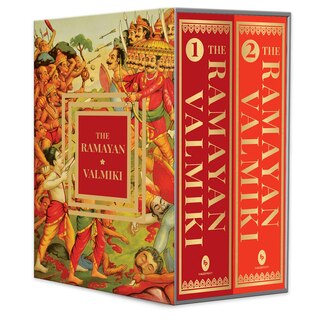 Couverture_The Ramayan of Valmiki: Volume 1 & 2 (Deluxe Hardbound Edition) Boxed Set