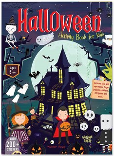 Couverture_Halloween Activity Book For Kids