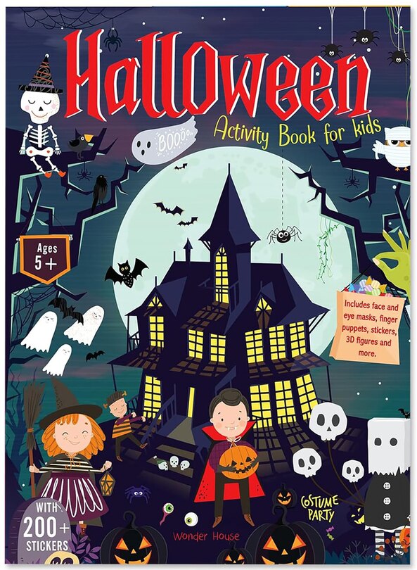 Couverture_Halloween Activity Book For Kids