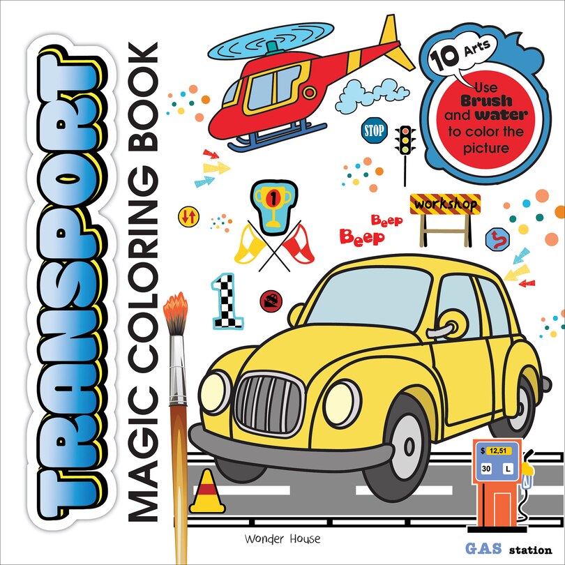 Couverture_Transport Magic Coloring Book