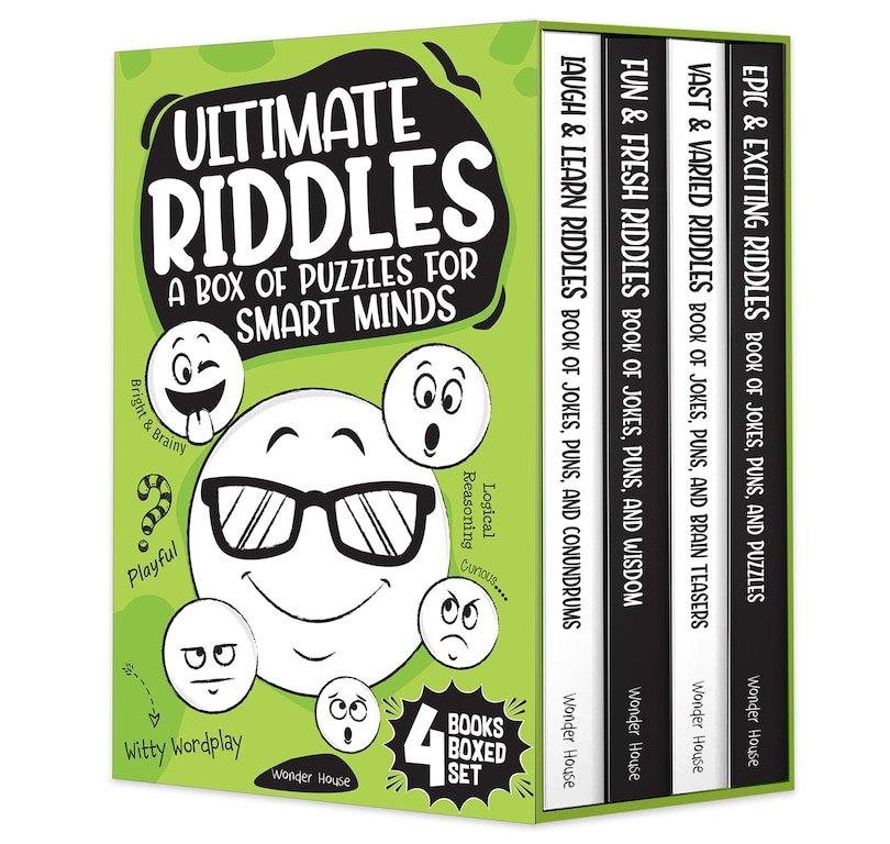 Couverture_Ultimate Riddles (Boxed Set of 4 Books)