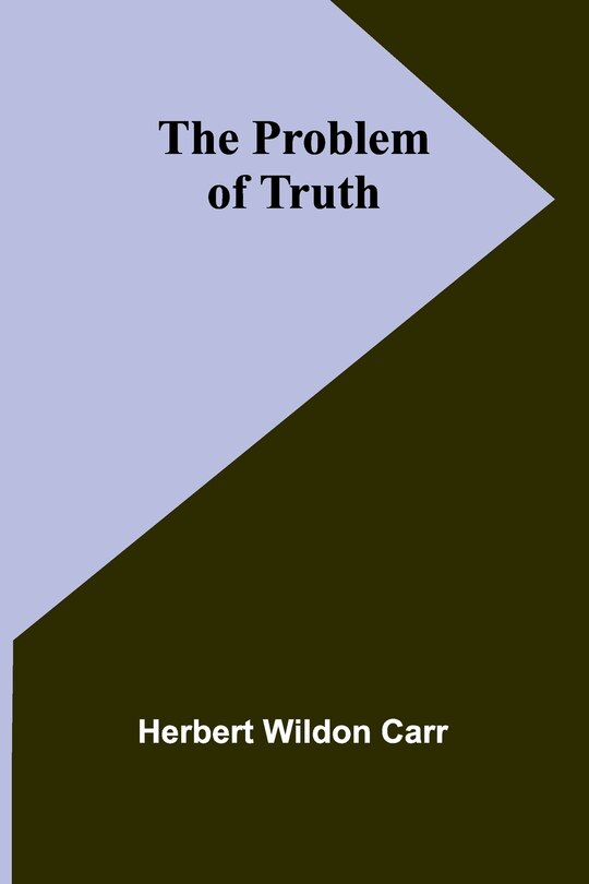 Couverture_The Problem of Truth