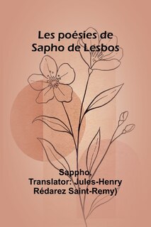 Couverture_Les poésies de Sapho de Lesbos