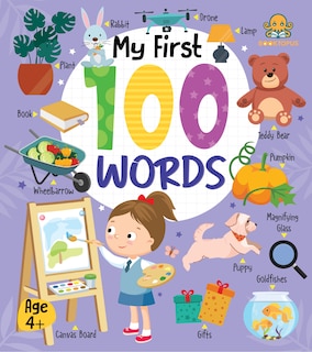 Front cover_My First 100 Words Board Book