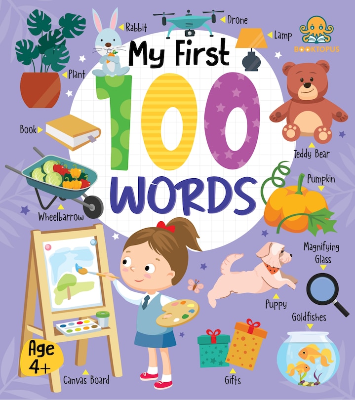 Front cover_My First 100 Words Board Book