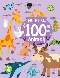 Front cover_My First 100 Animals Mini Board Book