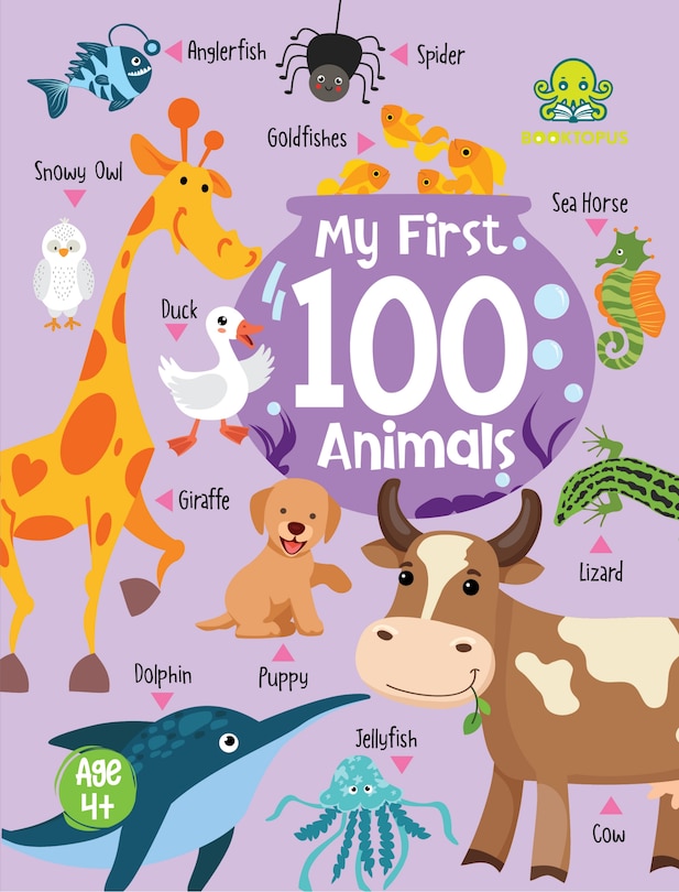 Front cover_My First 100 Animals Mini Board Book