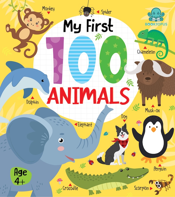 Front cover_My First 100 Animals Board Book