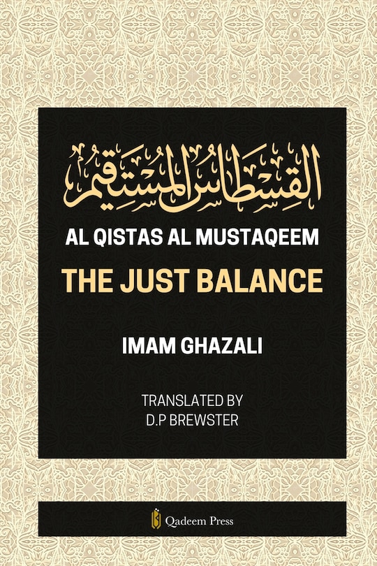 Couverture_Al Qistas Al Mustaqeem - The Just Balance