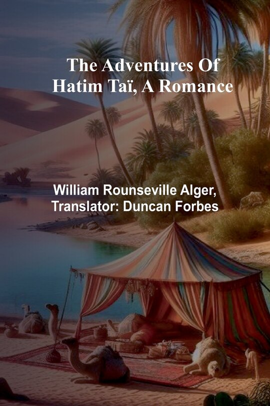 Couverture_The adventures of Hatim Ta&iuml;, a romance