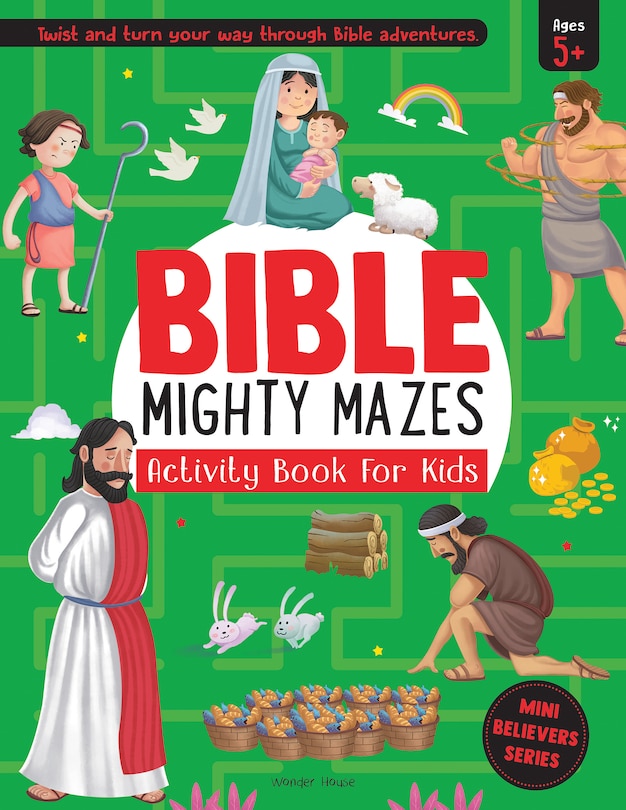 Couverture_Bible Mighty Mazes: Activity Book For Kids