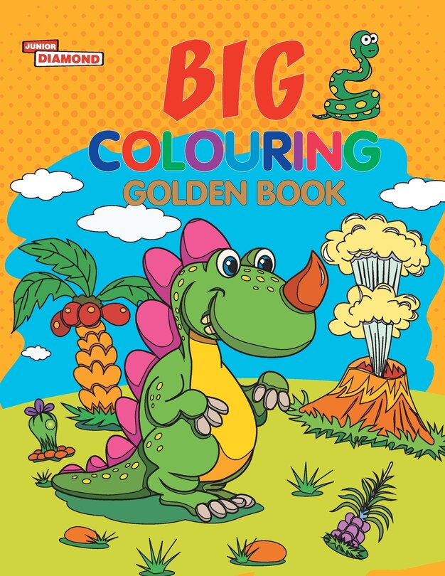 Couverture_Big Colouring Golden Book for 5 to 9 years Old Kids Fun Activity and Colouring Book for Children