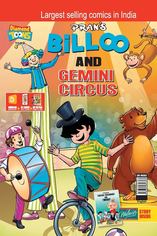 Couverture_Billoo & Gemini Circus