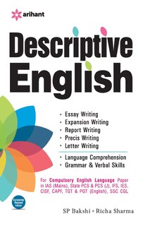 Front cover_Descriptive General English