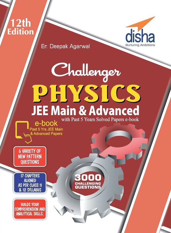 Couverture_Challenger Physics for JEE Main & Advanced with past 5 years Solved Papers ebook (12th edition)