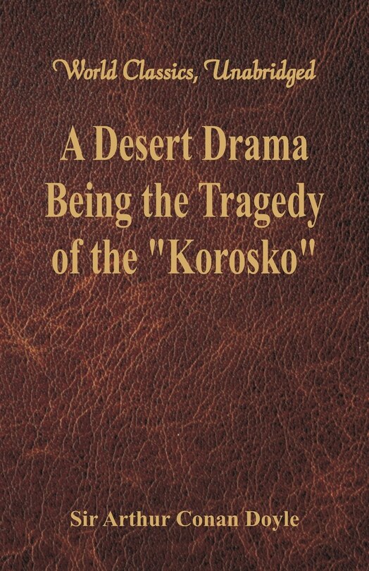 Couverture_A Desert Drama
