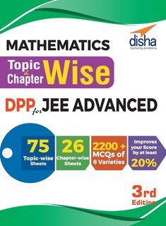 Front cover_Mathematics Topic-wise & Chapter-wise DPP (Daily Practice Problem) Sheets for JEE Advanced 3rd Edition