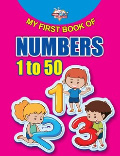 Front cover_My First Book of Numbers 1 to 50