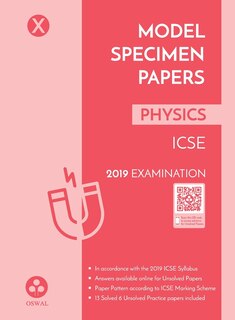 Front cover_Model Specimen Papers for Physics
