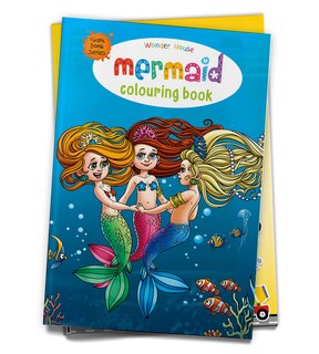 Front cover_Mermaid Colouring Book