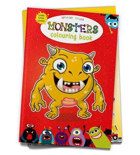 Front cover_Monster Colouring Book