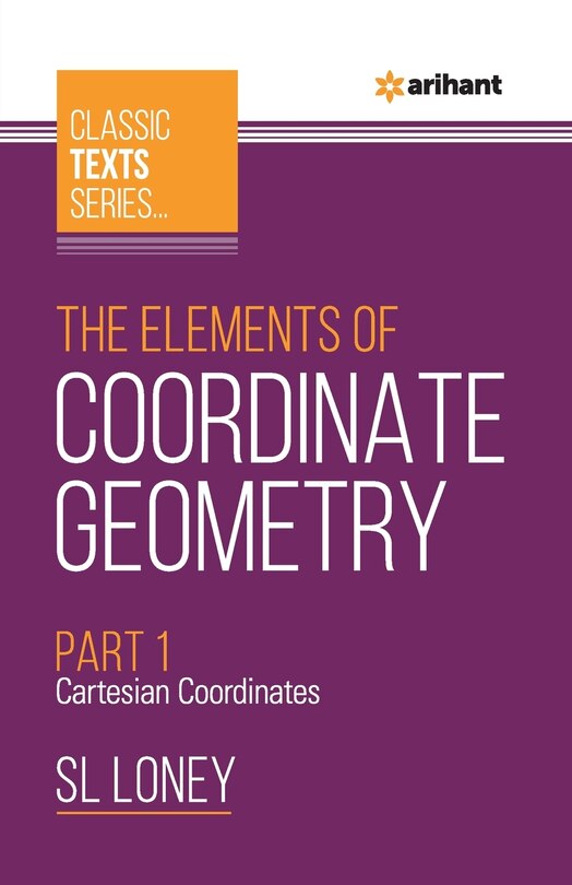 Couverture_The Elements of Coordinate Geometry Part-1 Cartesian Coordinates